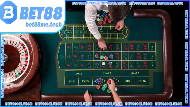 Roulette được thiết kế luật chơi đơn giản